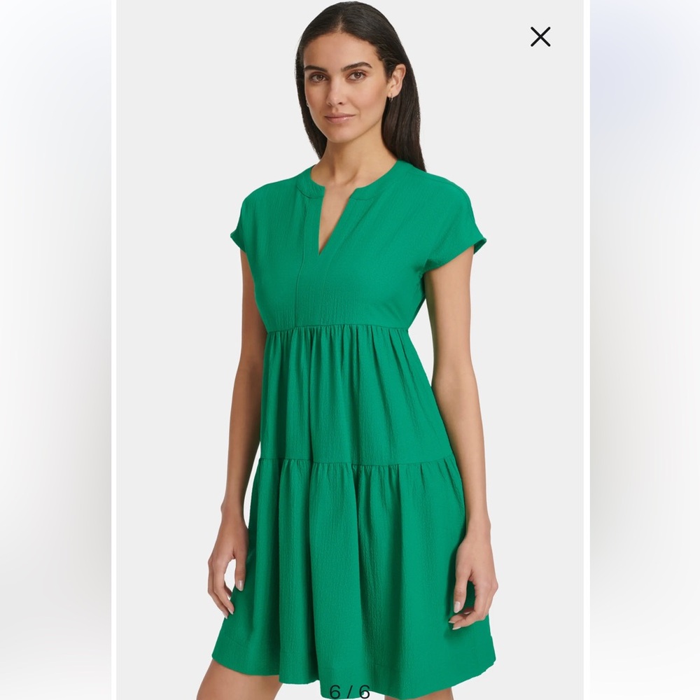 Calvin Klein size 14 Gauze A-Line Dress
